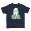 scream floral Youth Tee