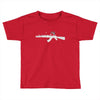 banksy style ak47 art   funny Toddler T-shirt