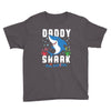 daddy shark doo doo doo family matching Youth Tee