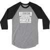 I Swim Because Punching People Is Frowned Upon 3/4 Sleeve Shirt