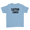 caution zombies Youth Tee