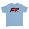 mama christmas bear Youth Tee
