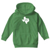 home texas outline Youth Hoodie