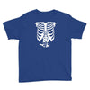 beer belly xray skeleton funny Youth Tee
