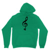 the music is the key Unisex Hoodie