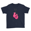 boxing gloves breast cancer Youth Tee