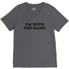 i m with the band V-Neck Tee