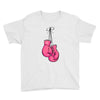 boxing gloves breast cancer Youth Tee