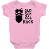 old school rock Baby Onesie