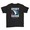 daddy shark doo doo doo family matching Youth Tee