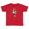 breast cancer flowers Toddler T-shirt