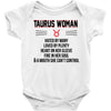 Taurus Woman Baby Onesie