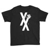mgk t xx shirt flower black rose .. Youth Tee