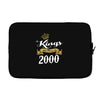 kings are born in 2000 Laptop sleeve