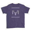 ugly deer christmas Youth Tee