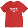 trust me, i'm with the band   musician rockband guitar bass jam tee V-Neck Tee