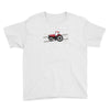 case ih red tractor boy comin' through Youth Tee
