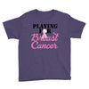 playing for breast cancer Youth Tee