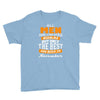 all men are created equal but only the best are born in november Youth Tee