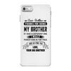 Thanks For Being My Brother, Your Big Brother iPhone 7 Shell Case