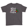 holly jolly christmas Youth Tee