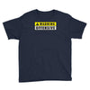 warning offensive mens funny Youth Tee