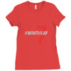 #IMWITHKAP (f155) Ladies Fitted T-Shirt