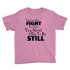 the lord will fight for you, you need only to be still Youth Tee