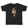 breast cancer flowers Toddler T-shirt