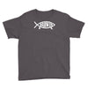 darwin'   fish Youth Tee
