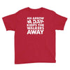 an arrow a day zombie dary Youth Tee