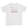 neon sign california republic flag bear Youth Tee