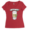 caffeinate! Women's Triblend Scoop T-shirt