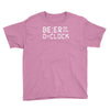 beer o'clock   mens funny Youth Tee