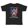 stand for the flag kneel for the cross Toddler T-shirt