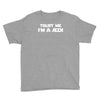 trust me i'm a jedi   funny printed mens Youth Tee