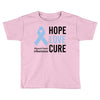 hope love cure stomach cancer awareness Toddler T-shirt