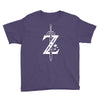 the legend of zelda - breath of the wild white logo Youth Tee