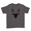 poly deer black Youth Tee