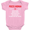 Pisces Woman Baby Onesie