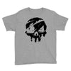 sea of theives skull Black Logo Youth Tee