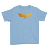 Batman Gold Logo Youth Tee