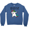 step dad of the birthday girll Crewneck Sweatshirt