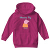 peppa pig mommy pig Youth Hoodie