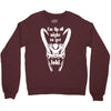 'i'm up all night Crewneck Sweatshirt