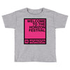 welcome to the horizon festival Toddler T-shirt