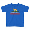 colifornia republic parody pugfornia republic Toddler T-shirt