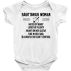 Sagittarius Woman Baby Onesie