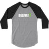 belive alien 3/4 Sleeve Shirt