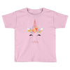 birthday unicorn family series sister Toddler T-shirt